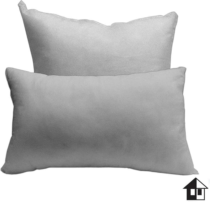 Hometex Canada Pillow Insert 12" x 18" Indoor Outdoor Polyester Filled Standard Cover