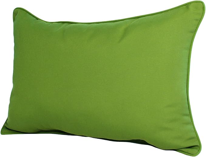 Comfort Classics 22W x 14D x 4H Sunbrella Outdoor Lumbar Pillow Inc. Made in USA (Macaw)