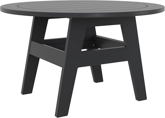 Outdoor Coffee Table, Slate Grey – Durable Recycled Plastic Table, All-Weather