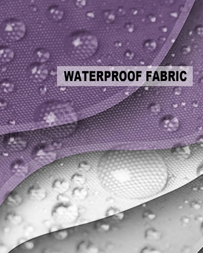Outdoor Pillows 18x18 Waterproof Outdoor Pillow Covers Lavender Prple Grey Ombre Polyester Throw Pillow Covers Garden Cushion Decorative Case for Patio Couch Decoration Set of 2 Gradual Texture