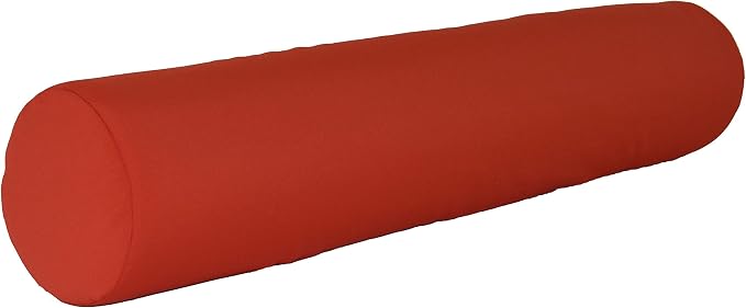Furniture Barn USA 7" x 36" Bolster Pillow, Red