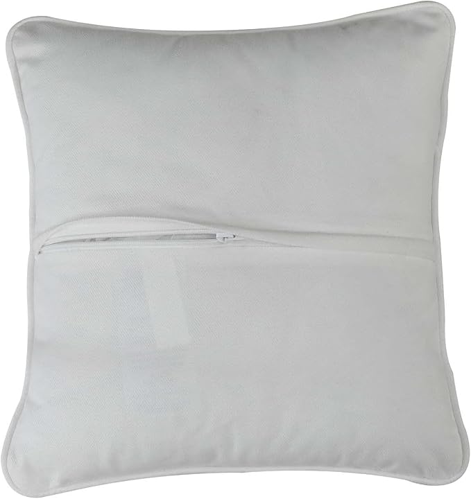 East Green 14 x 14 Square Outdoor Accent Pillow, Set of 2, Gingham Star