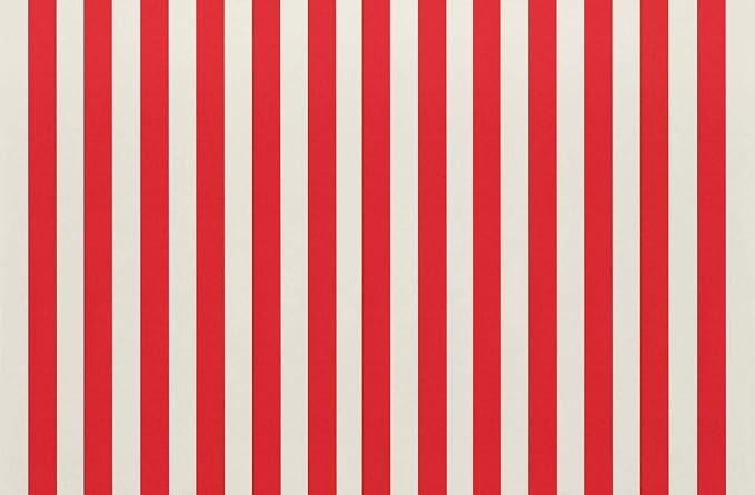 RSH DECOR: Neck Roll Jumbo Bolster Pillows Set of 2 | 24” x 8" | All-Weather Spun Fabric | Water and Fade-Resistant | Outdoor Support Pillows for Patio Furniture | Red & White Stripe
