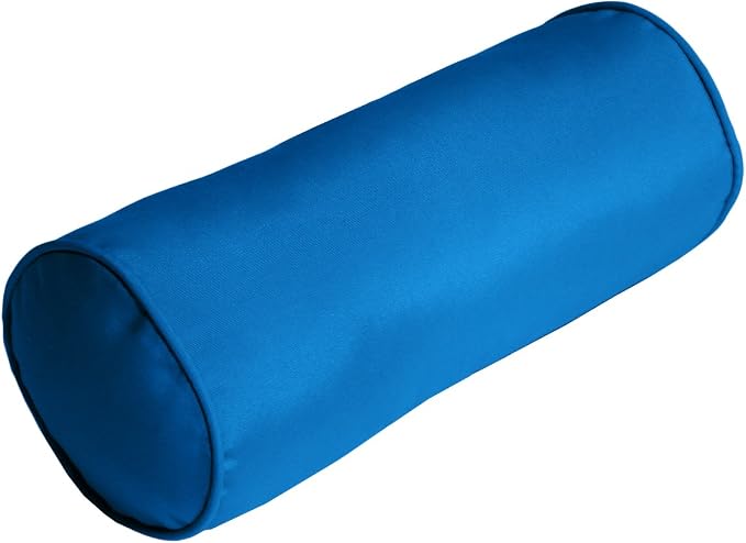 Comfort Classics Sunbrella Outdoor/Indoor Bolster Pillow in Pacific Blue Inc.
