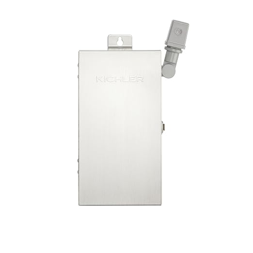 Kichler Plug-In Photocell, Lighting Sensor Compatible with Kichler Transformers, (4.25" H x 2" W x 2" L), 15565BK
