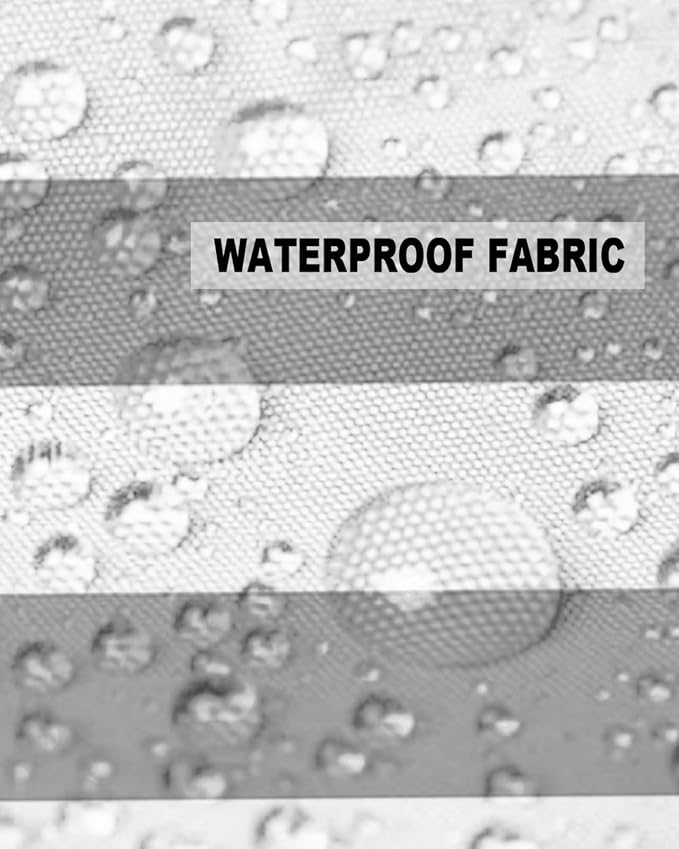 Outdoor Pillows 18x18 Waterproof Outdoor Pillow Covers Gray White Stripes Polyester Throw Pillow Covers Garden Cushion Decorative Case for Patio Couch Decoration Set of 2 Geometric