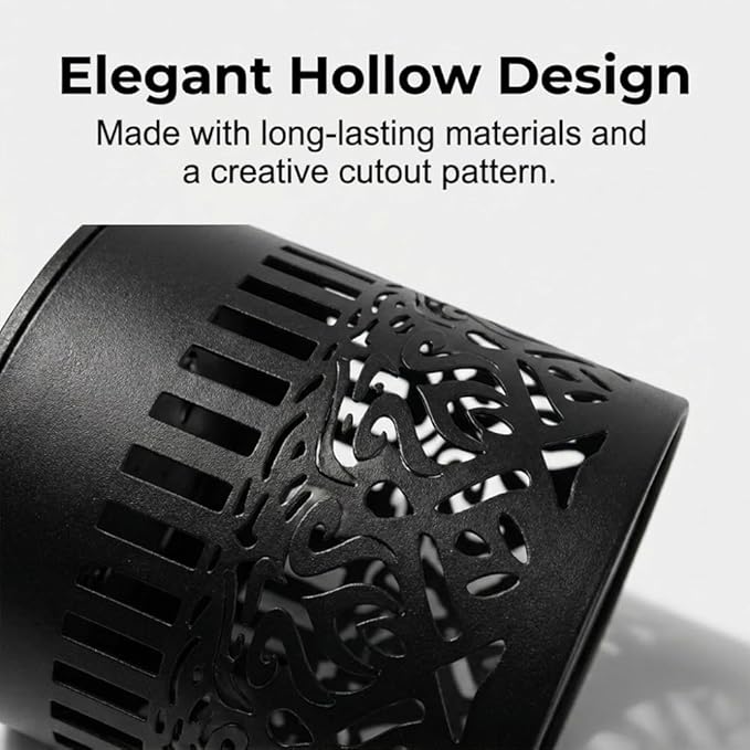 Decorative Solar Mandala Lights, Metal Solar Powered Outdoor Wall Lights Solar Powered Deck Step Stair Light, Waterproof Mandalas Fence Light for Garden Yard Backyard Post Patio Decor (4, Flower)