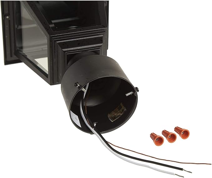 Nuvo Lighting 60/548 Outdoor Post Lantern, 14 x 6 Inches, 60 Watts/120 Volts (Black)