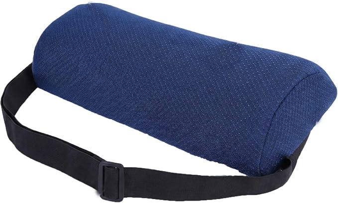 Headrest Pillow for Patio Chaise Lounge Chair, Outdoor Chaise Lounge Pillow with Elastic Band, Quick Dry Breathable 4D Air Fiber Inner Core, Spa Pillow for Recliner Beach Chair