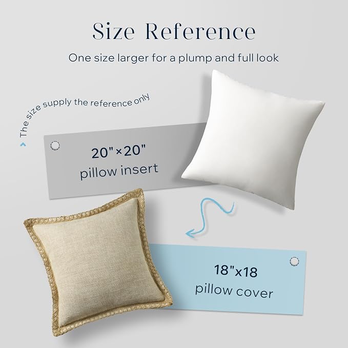 Phantoscope 18x18 Outdoor Pillow Inserts Outdoor Pillows Waterproof Striped