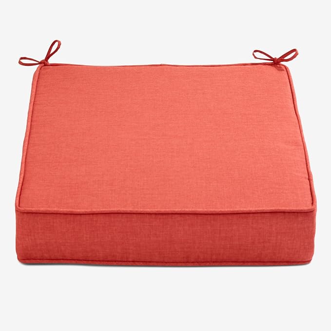 BrylaneHome Bh Outdoor Performance Single Deep Seat Cushion - Geranium