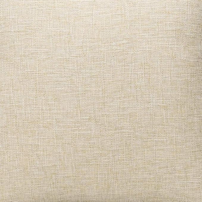 All Smiles Lumbar Throw Pillow Covers 12x20 Set of 2 Linen Beige Rectangle Pillow Cases Burlap Oblong Cushion Farmhouse Neutral Khaki Home Décor Indoor Outdoor for Bed Sofa Couch Patio Bedroom