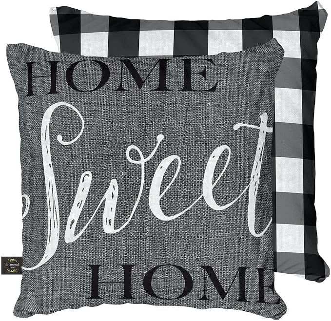 Briarwood Lane Indoor/Outdoor Pillow 17x17 Home Sweet Home Everyday Decorative Pillow