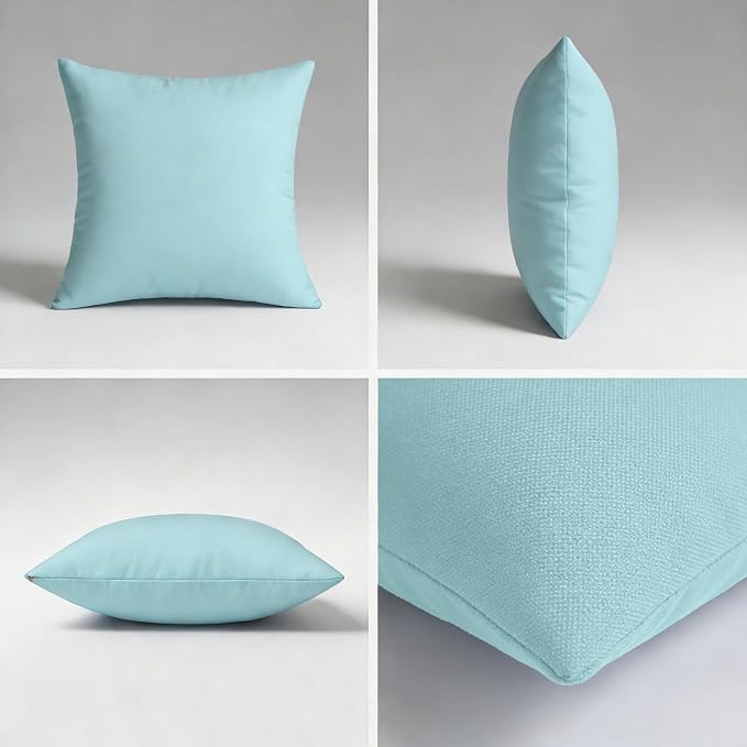 JMGBird Outdoor Throw Pillow Decorative Outdoor Pillows Waterproof | Decorative Pillows Square Pillows with Inserts for Couch, Bed, Sofa, Bench, Chair