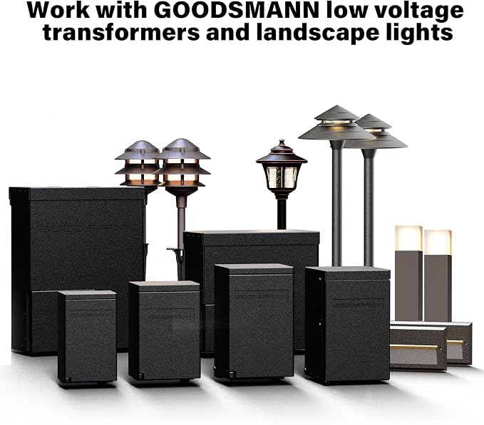 GOODSMANN Photo Eye, Light Sensor, Photo Cell for Power Pack Transformer Photosensor Remote Photo Electric Switch Dusk-to-Dawn Light Sensor Switch Works Products 9920-9805-01