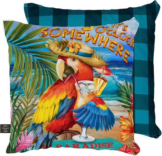 Briarwood Lane 5 O'clock Paradise Indoor/Outdoor Pillow