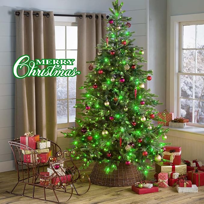JMEXSUSS 91.5ft Connectable 250 LED Green Christmas String Lights Indoor | Green LED Lights Outdoor Waterproof, 8 Modes Christmas Lights Plug in for Grinch Christmas ST Patricks Day Tree Decoration
