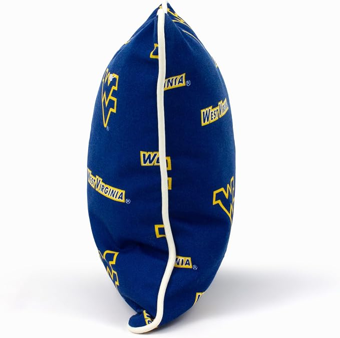 College Covers West Virginia Mountaineers Outdoor Decorative Pillow Pair-(2) 16" x 16" Pillows