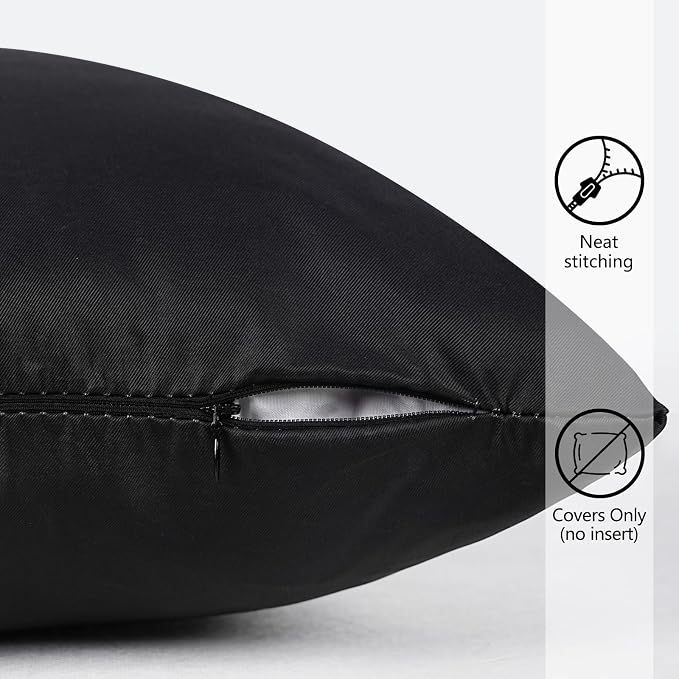 Adabana Outdoor Waterproof Blessed Pillow Covers Set of 2 12x20 Inch | Home Decorative Outdoor Pillows Cover for Patio Garden Porch Farmhouse