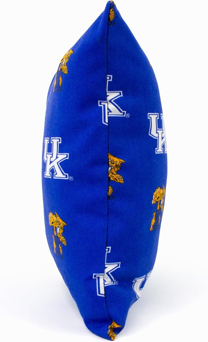 College Covers Kentucky Wildcats Outdoor Decorative Pillow Pair-(2) 16" x 16" Pillows