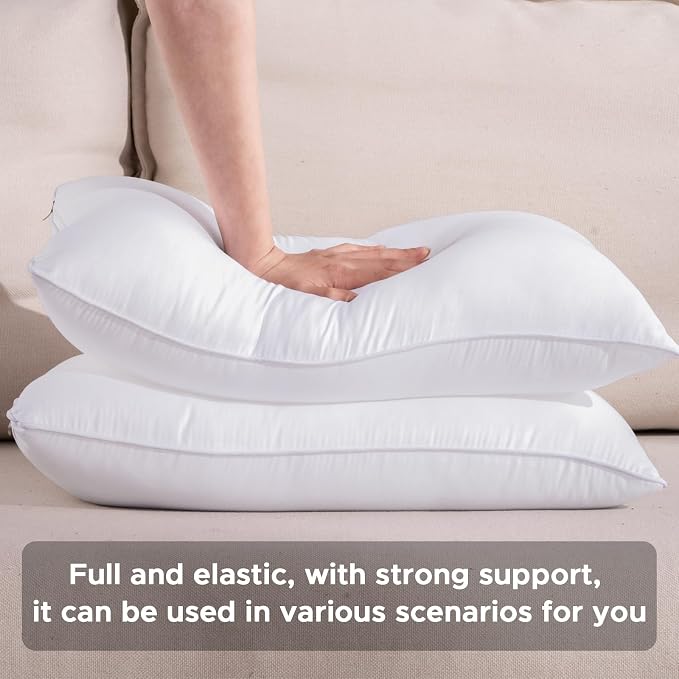 26x26 Waterproof Outdoor Pillow Inserts Set of 2 | 26x26 Oversized Pillow Inserts, Water-Resistant Outdoor Fabric, 7D Polyester Fill, Plush Support, Shape Retaining