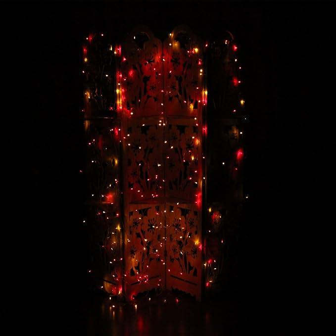 ZOIC 500 LED Christmas Fairy String Lights for Wedding Party Patio Holiday Decoration 100 Meters (328 feet) 8 Modes Memory Function 29V (Multi-Color)