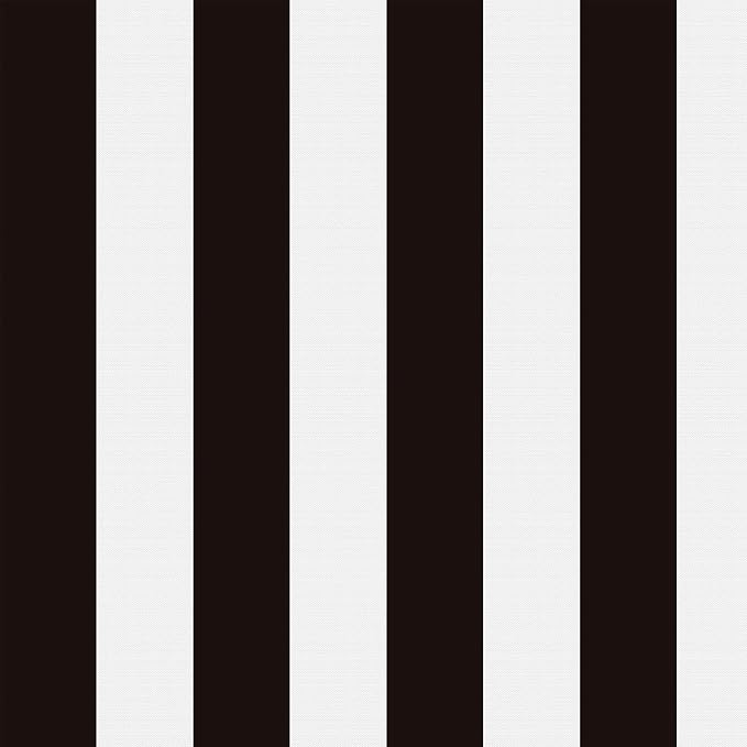 LVTXIII Outdoor Pillow Covers Set of 2, Patio Waterproof Throw Pillow Cases Fade Resistant Accent Pillow Covers for Spring Summer Garden Decoration, 16x16 Inch, Cabana Black