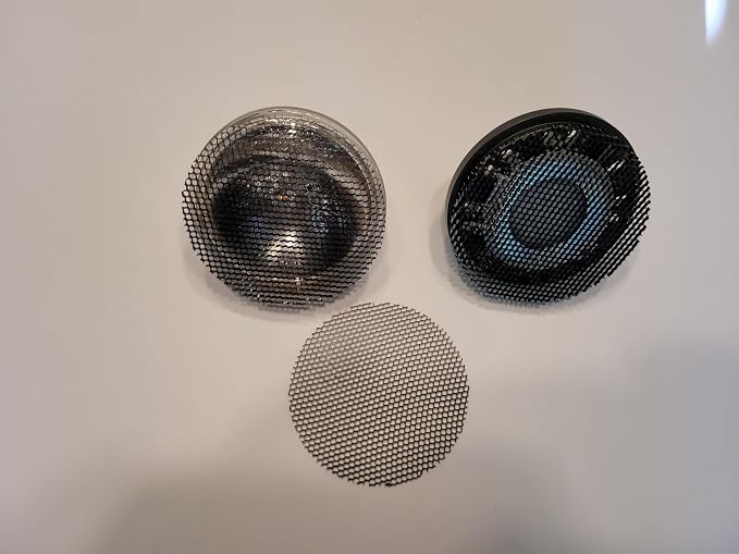 Black Aluminum Honeycomb Lighting Louver for PAR20 | PAR30 | and Some PAR38 Bulbs (2 Pack)