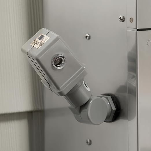 Kichler Plug-In Photocell, Lighting Sensor Compatible with Kichler Transformers, (4.25" H x 2" W x 2" L), 15565BK
