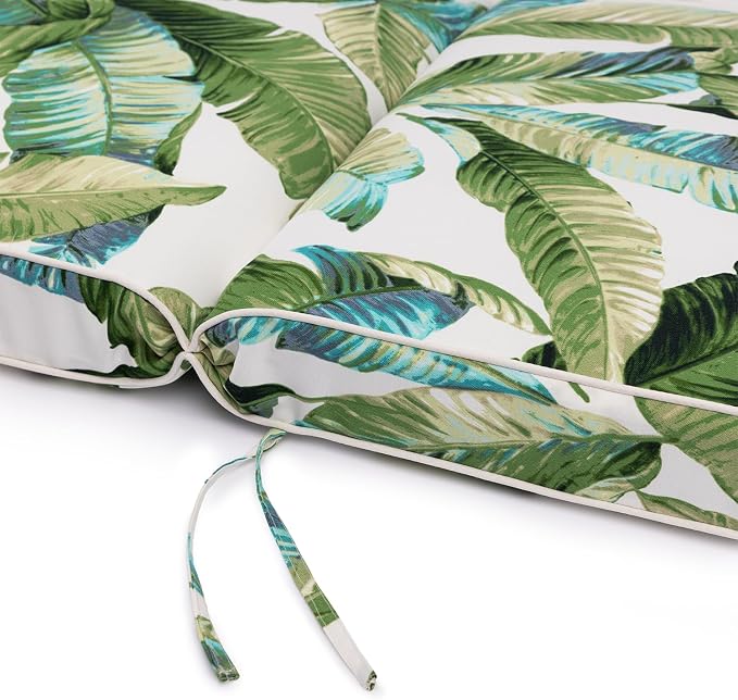 Sherry Kline Tropical Leaves Reversible Chaise Lounge