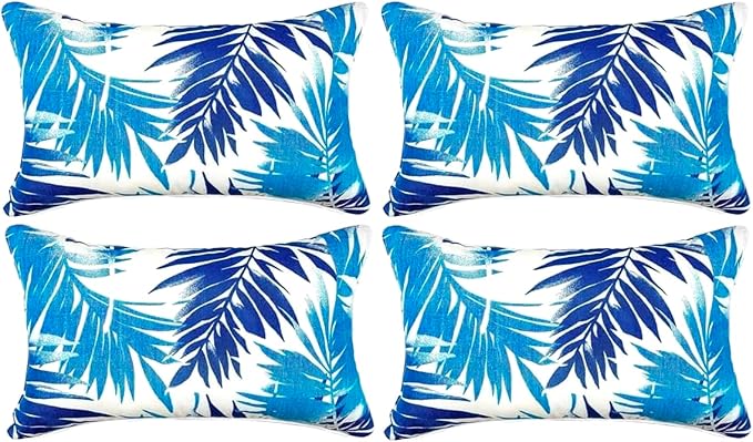JMGBird Outdoor Pillows Waterproof Outdoor Throw Pillows with Inserts