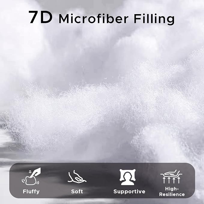 22 x 22 Outdoor Pillow Insert Set of 4 Large Square Patio Furniture Pillows for Porch Couch Fall Throw Pillow Inserts Premium Decorative Stuffer Pillows Waterproof White Sofa Cushion