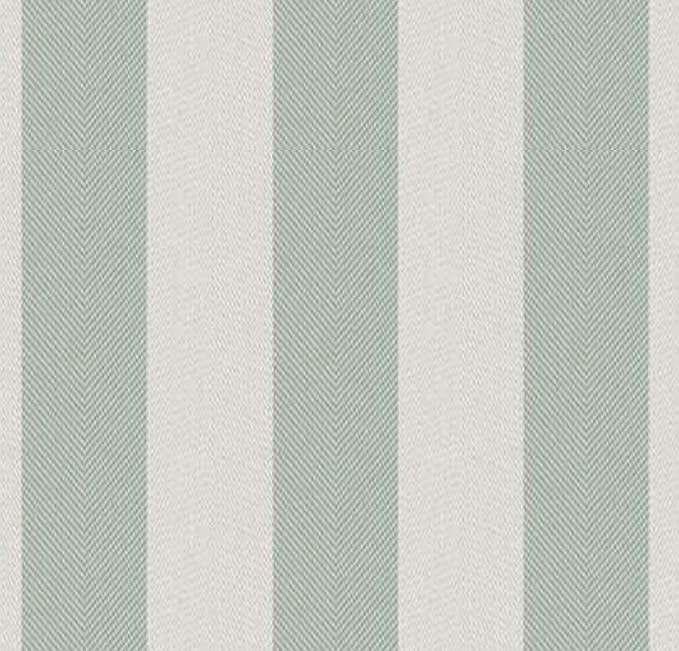 RSH DECOR: Sunbrella Square Pillows Set of 2 | 17" x 17" | Water & Fade-Resistant Performance Fabric | Outdoor Pillow Covers with Down-Alternative Inserts | Made in USA (Herringbone Stripe Mineral)