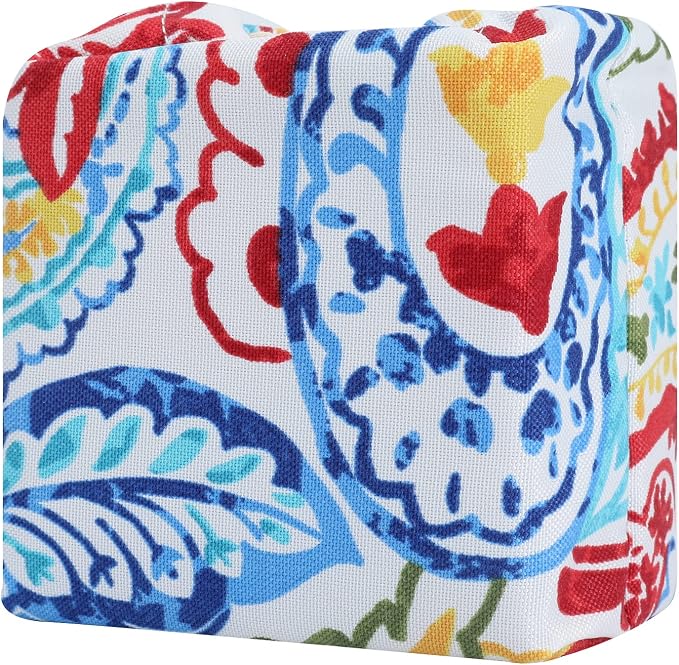 Waterproof Outdoor Throw Pillow Covers Set of 2,Home Decor for Garden Patio Furniture,Couch,Sofa 18 x18 Inch Decorative Pillows Cover Only,NO Insert(Phoenix)
