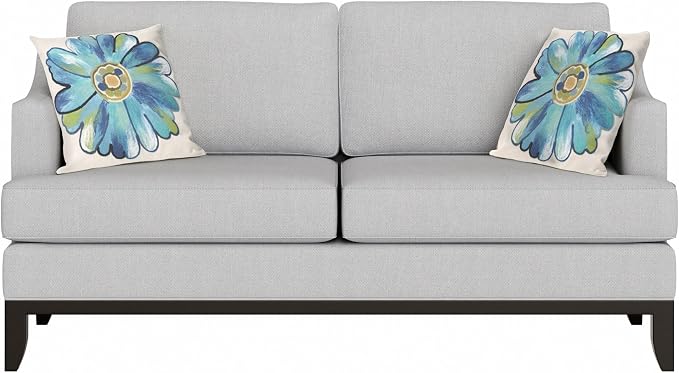 Liora Manne Visions III Daisy Indoor/Outdoor Pillow, 12"X20", Blue