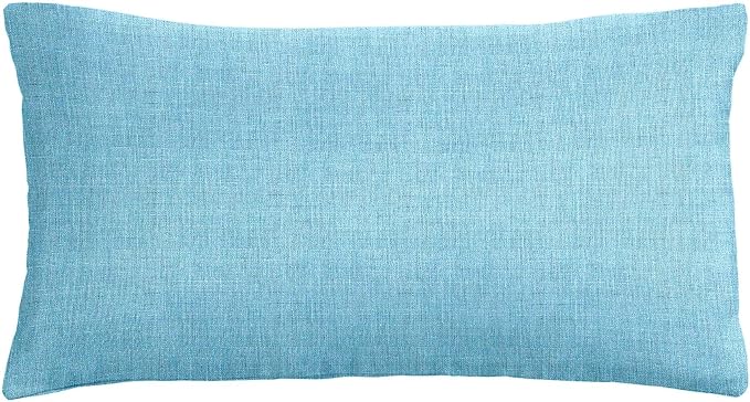 Cushion Source Lumbar Pillow, 20" x 12" Indoor/Outdoor Durable Pillow, Multiple Sunbrella Fabric Options Available, Sunbrella Makers Cast Horizon