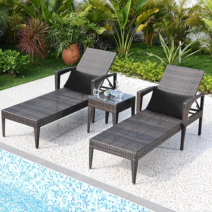 VAKADO 12x20 Lumbar Outdoor Waterproof Black Throw Pillow Covers Set of 2 Decorative Tender Green Outside Patio Furniture Cushion Cases Decor for Garden Bench Porch Couch Tent Sunbrella