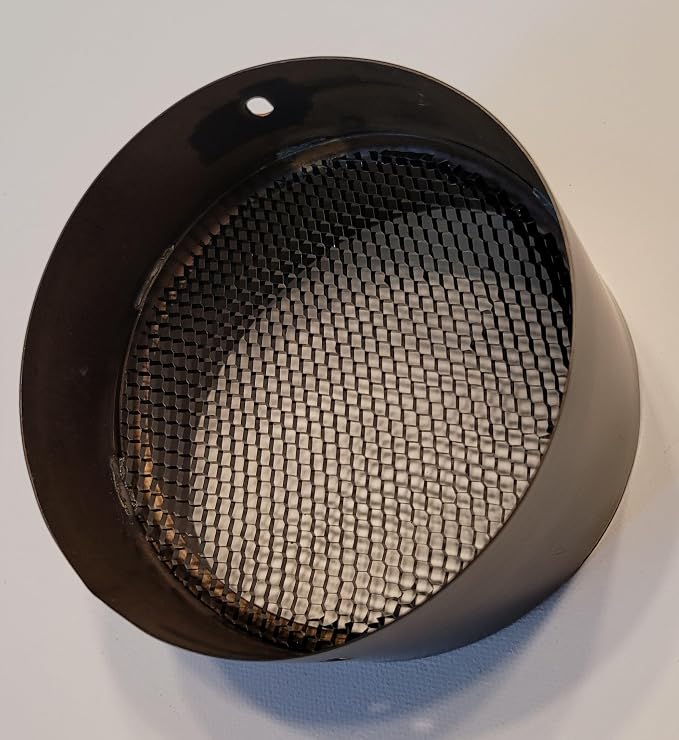 Black Aluminum Honeycomb Lighting Louver for PAR20 | PAR30 | and Some PAR38 Bulbs (10 Pack)