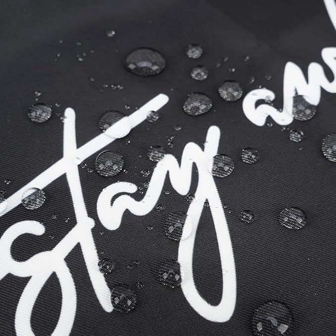Adabana Outdoor Waterproof Stay awhile Pillow Covers Set of 2 12x20 Inch | Home Decorative Outdoor Pillows Cover for Patio Garden Porch Farmhouse