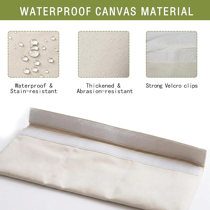4 Pack Weighted Inserts for Outdoor Pillow,Windproof Waterproof Fillable | Wind Resistant Invisible durable Sandbags Weights keep outdoor pillows securely in place For Patios Furniture,Deck & Yacht