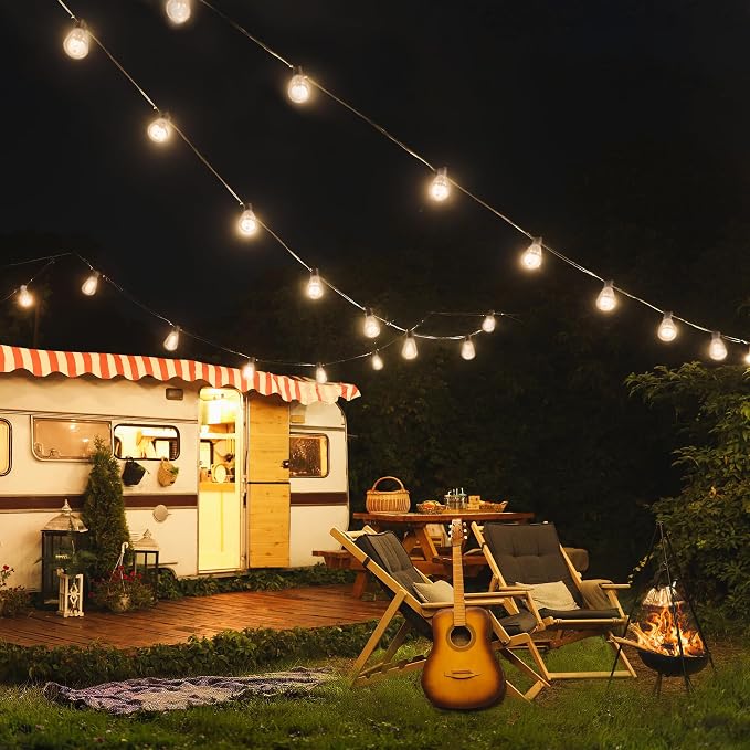 BLIATLUS 100FT Solar String Lights, Waterproof Outdoor with Remote 30+2 ST38 LED for Porch Fence