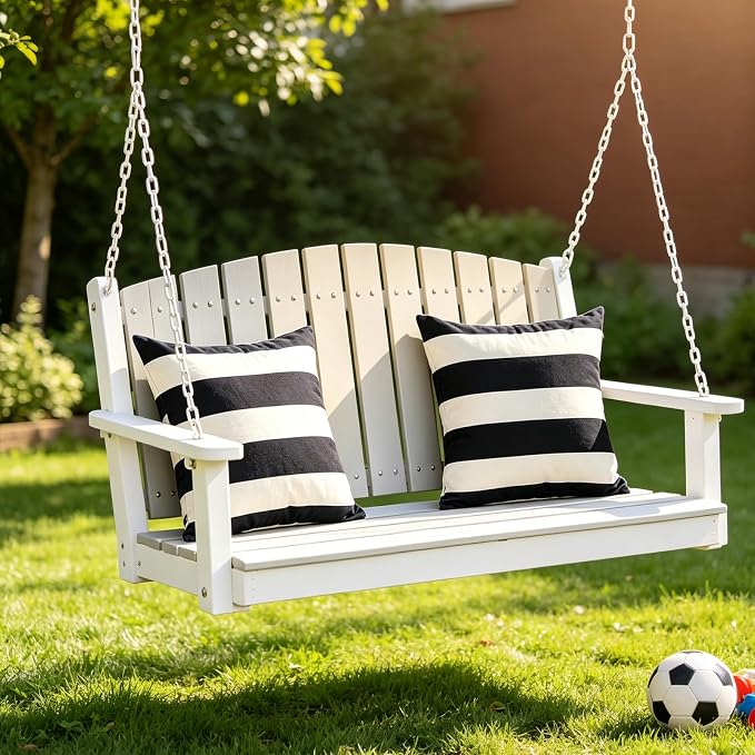 tiggell 2 Pack Outdoor Throw Pillows, Waterproof Throw Pillows with Inserts Decorative Square Pillows for Home Garden Patio Couch Balcony 16x16”