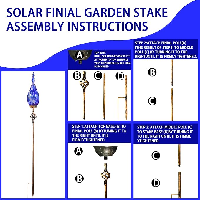 Garden Stakes Decorative, Solar Powered Outdoor Lights, Flame Solar Stake Lights, Waterproof Decorative Pathway Lawn Outdoor Ornament