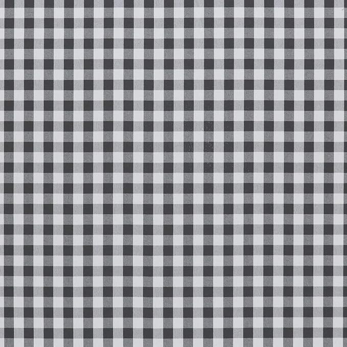 RSH DECOR Square Throw Pillows Set of 2, 20" x 20", Outdoor Pillows Waterproof, Outdoor Pillow Covers, Pillow Covers for Couch, Dawson Pewter Black Plaid, Made in USA