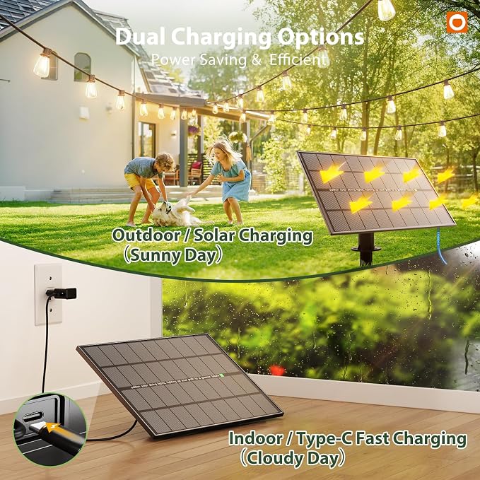 addlon 102FT Solar String Lights Outdoor, Waterproof,Dimmable, Last 20+ Hrs | Ideal for Large Backyard, Garden, Wedding, Party, Camping, 30+2 Shatterproof LED Bulbs, Timer Via Remote, Easy Install