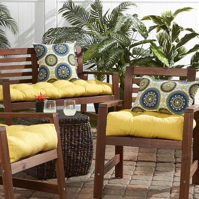 South Pine Porch Outdoor 19x12-inch Rectangle Accent Pillow (Set of 2), Summer