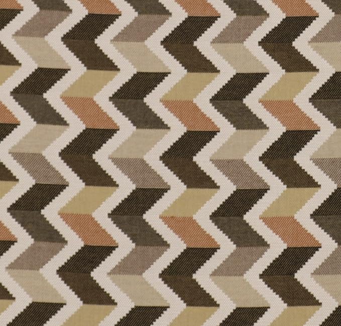RSH DECOR: Sunbrella Square Throw Pillows Set of 4 | 24" x 24" | Water and Fade-Resistant Performance Fabric | Outdoor Pillow Covers with Down-Alternative Inserts | Made in USA (Prism Fossil)