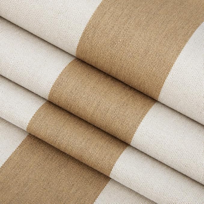 RSH Décor - Jumbo Lumbar Throw Pillows – Set of 2 | 26" x 16" | Indoor Outdoor Use – Patio, Lounge, Adirondack, Deck | Water & Fade-Resistant | Includes Down-Alternative Inserts | Maxim Heather Beige