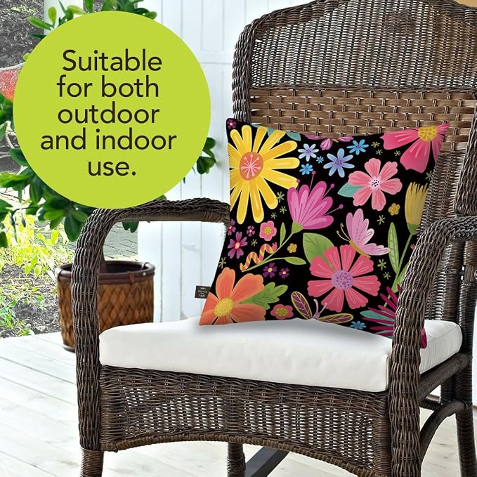 Briarwood Lane Spring Indoor/Outdoor Pillow 17x17 Spring Fling for Spring Pillow