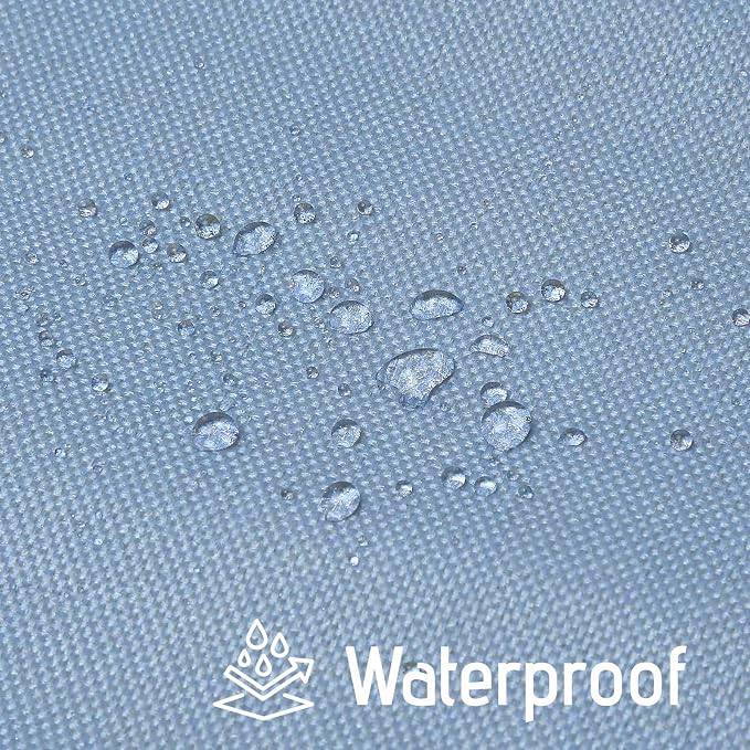 Outdoor Pillow Covers Waterproof Cushion Covers Patio Pillows Case 2 Pack | 18x18inch, Solid, Seamless, Hidden Zipper,Pecet for Porch Decoration,Patio Furniture,Outdoor Couch, Balcony,Garden Bench